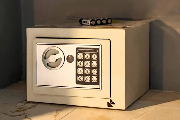Safe for valuables